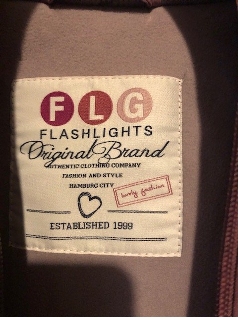 Beerefarbene Allwetter-Jacke, 34