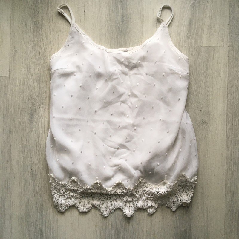 Weißes Top