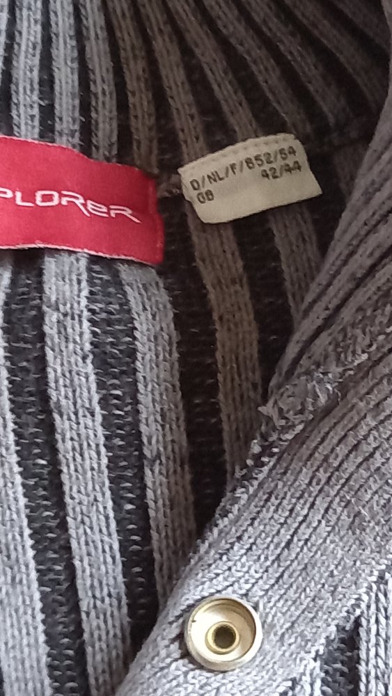 *schönen Explorer Herren-Pullover, Größe 52-54, neuwertig*