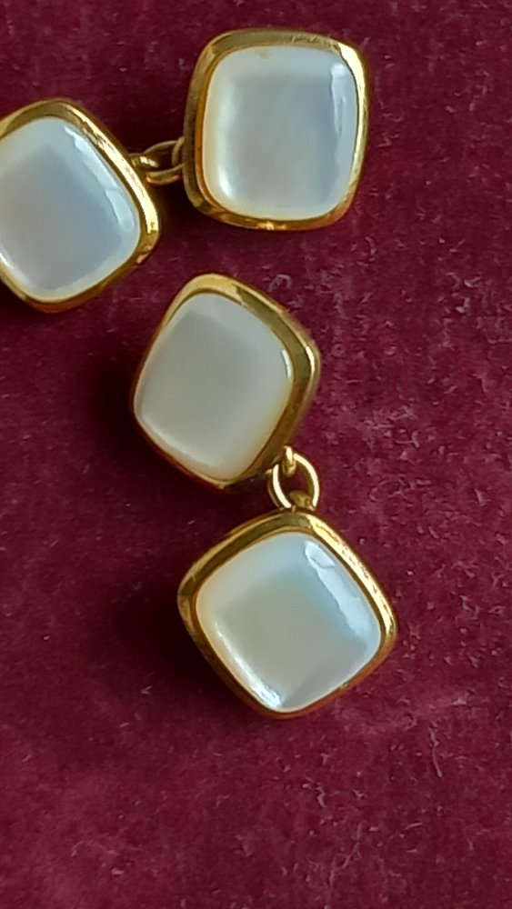 sehr schöne 1950s Mid Century Vintage Herren-Manschettenknöpfe*