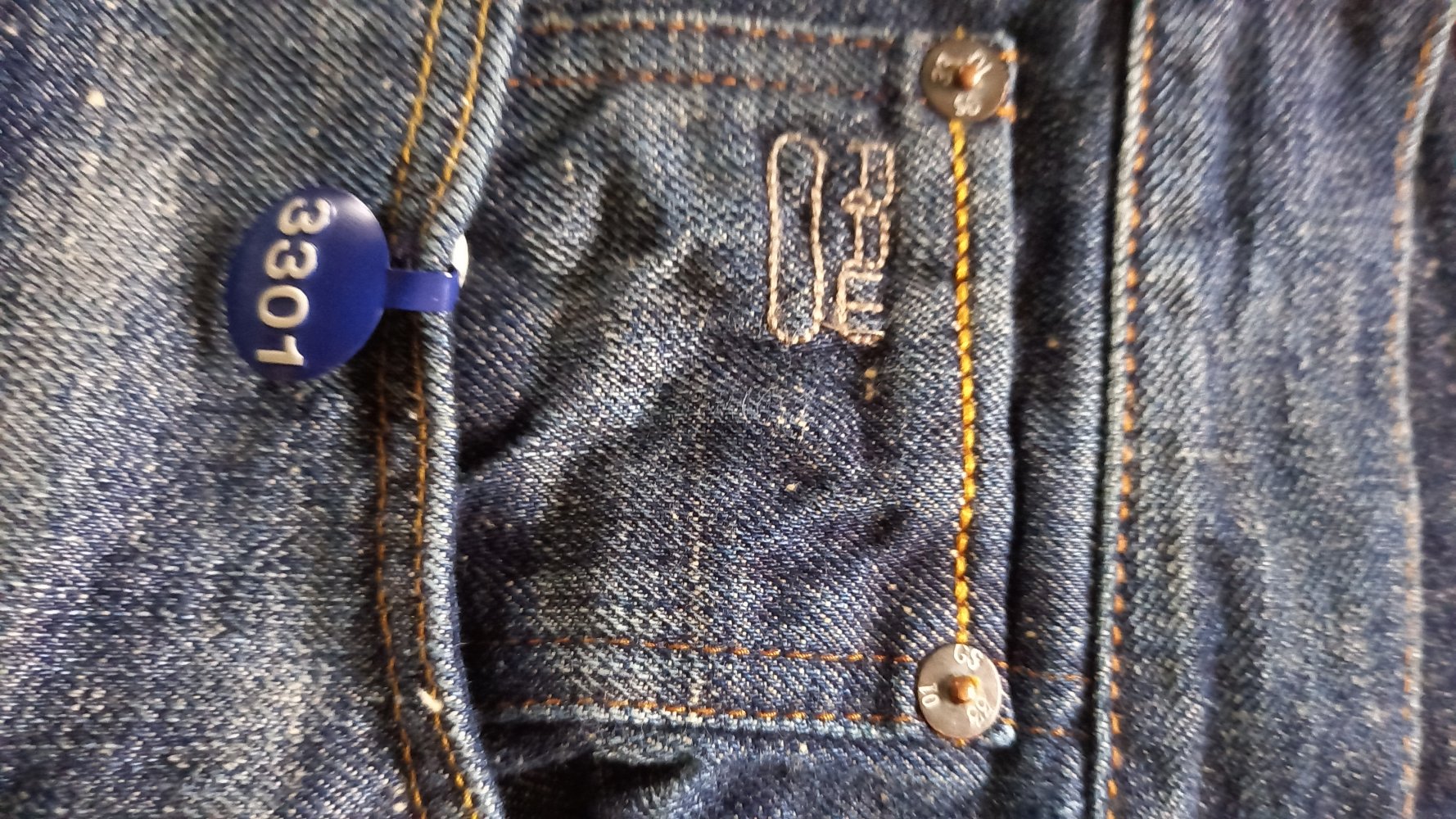 neuwertige G-Star Raw 3301 Herren Jeans