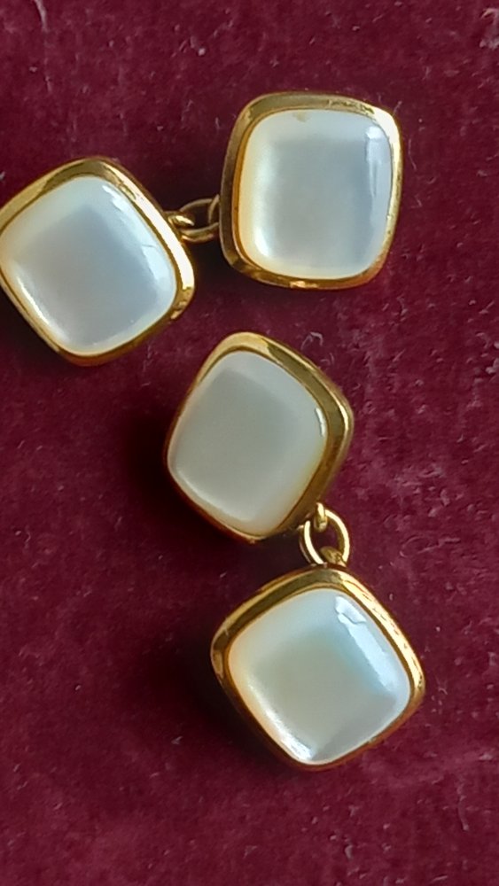 sehr schöne 1950s Mid Century Vintage Herren-Manschettenknöpfe*