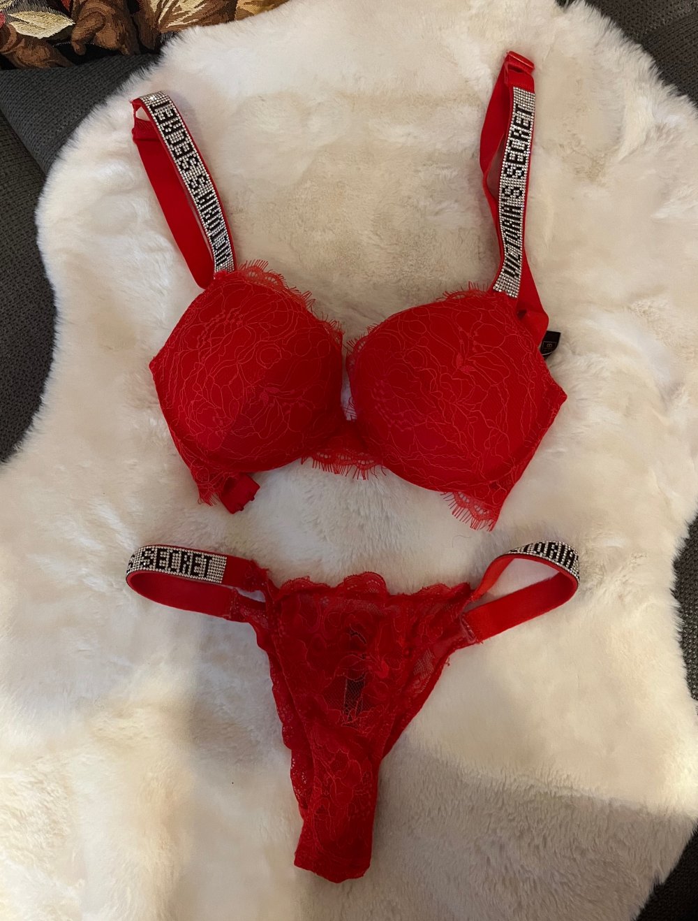 rotes Victoria secret Set