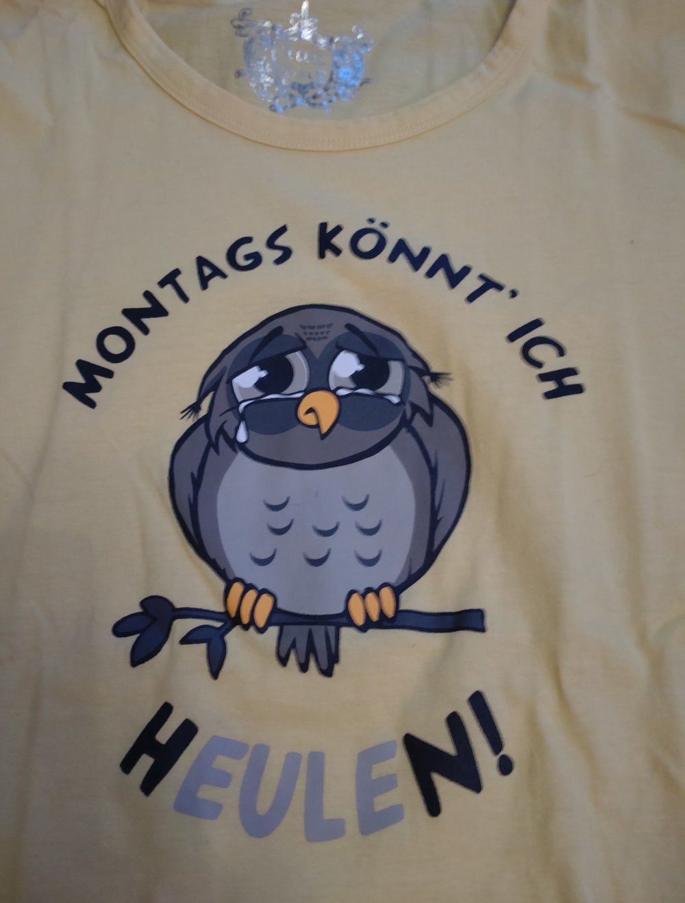 Montags könnte ich heulen