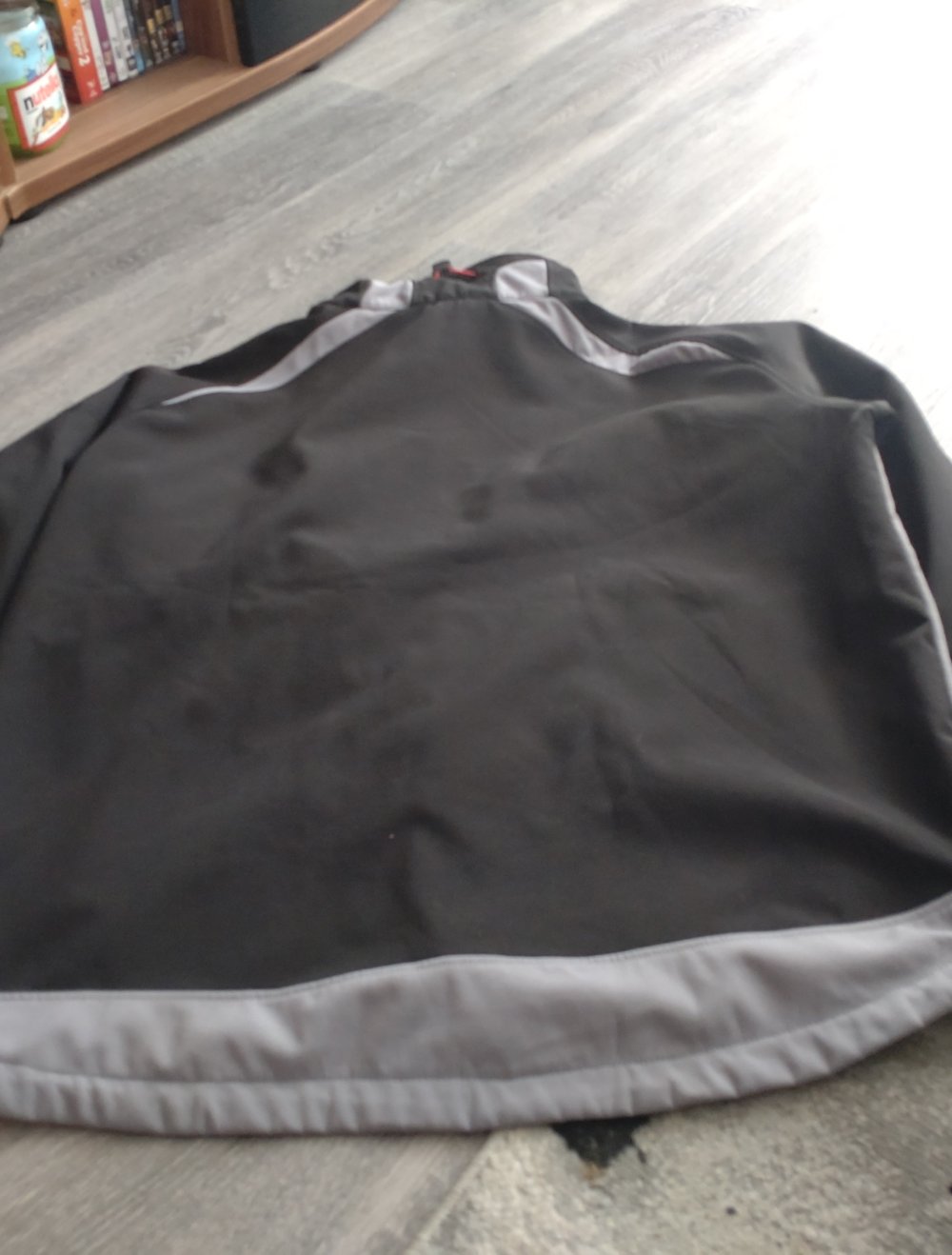 gefütterte Regenjacke