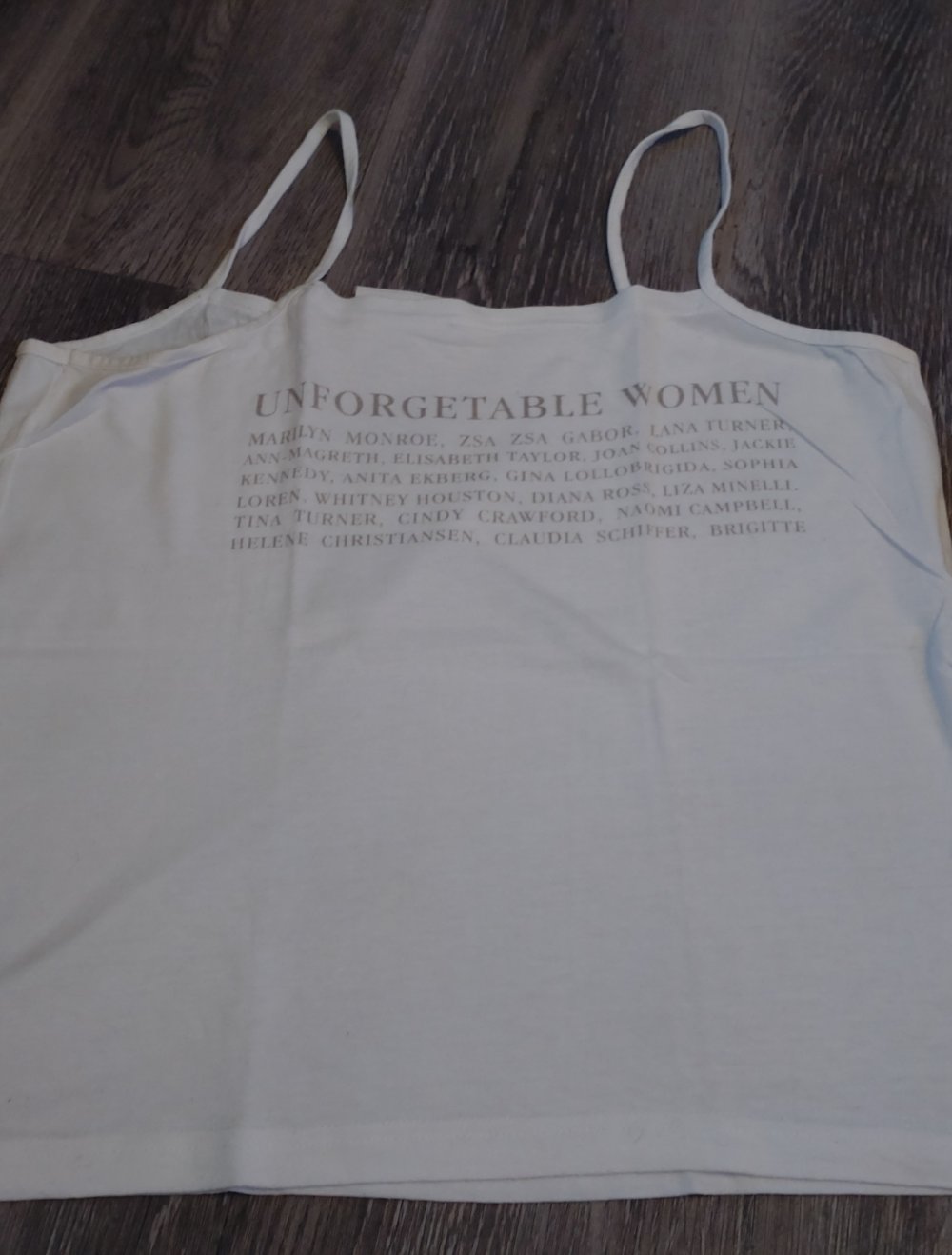 Spaghetti Träger T-Shirt