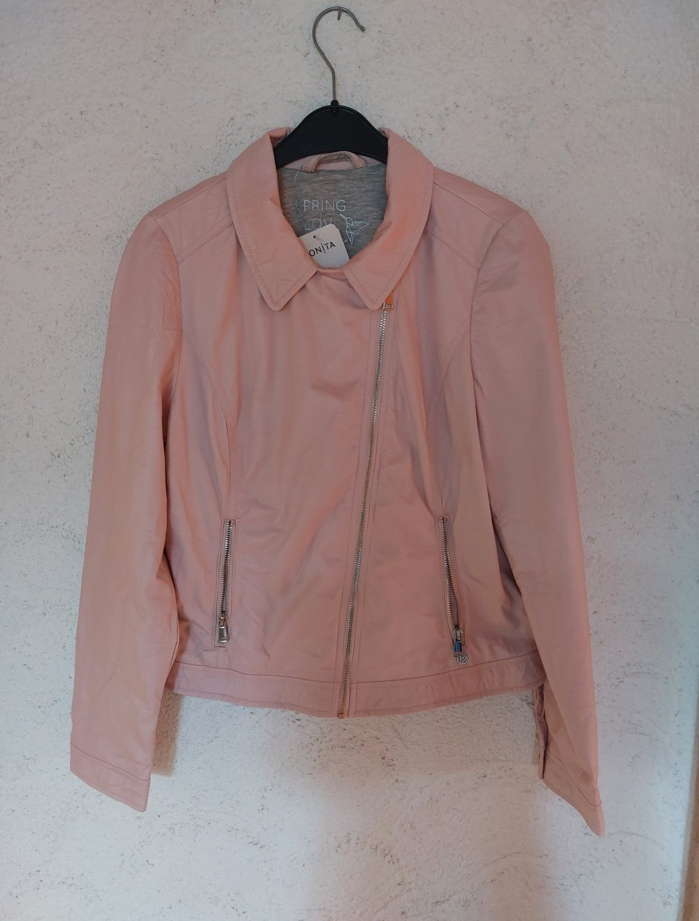 Lederimitat Jacke Mit Etikett