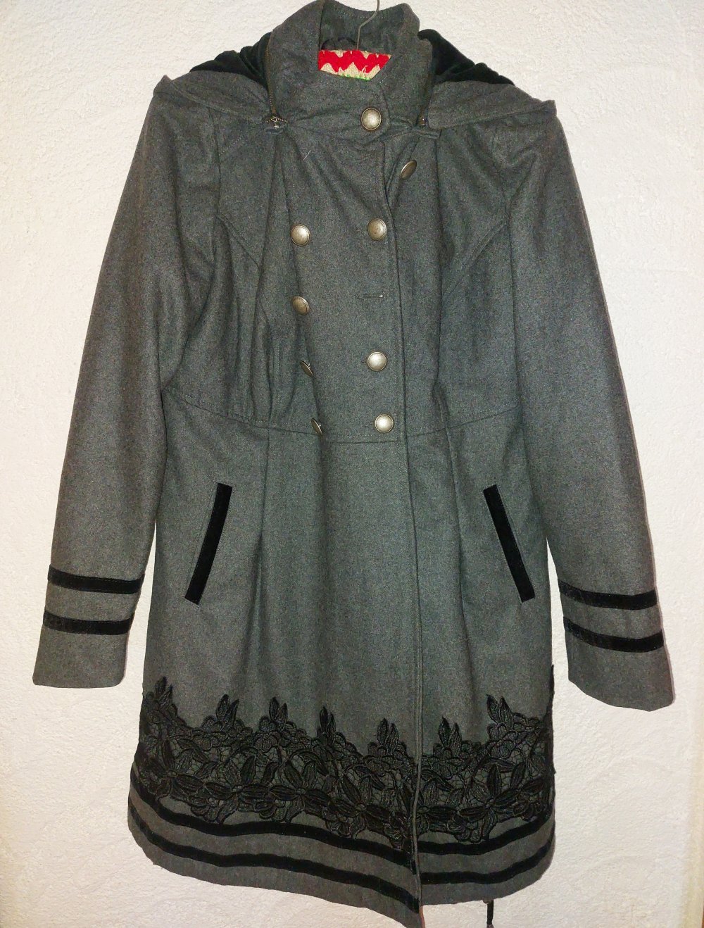 Winter Kurzmatel Festtagsmotiv