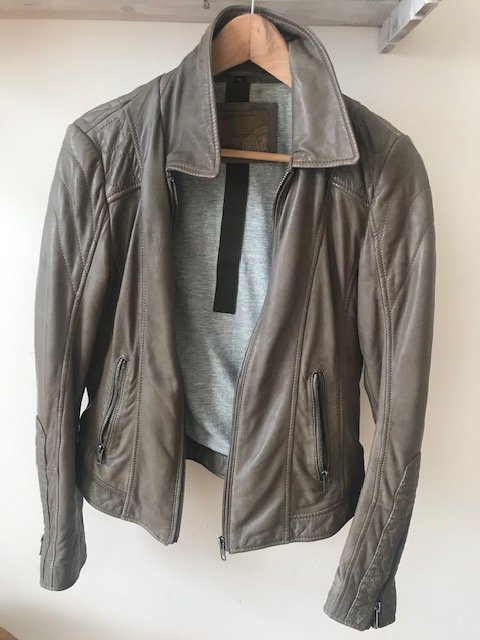 Lederjacke