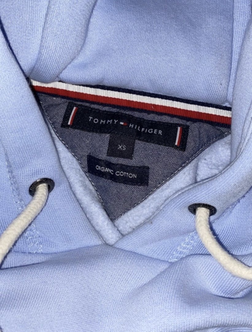 Babyblauer Tommyhilfiger pullover