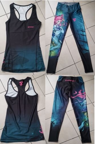 Smmash Tanktop+Leggings Gr. XS