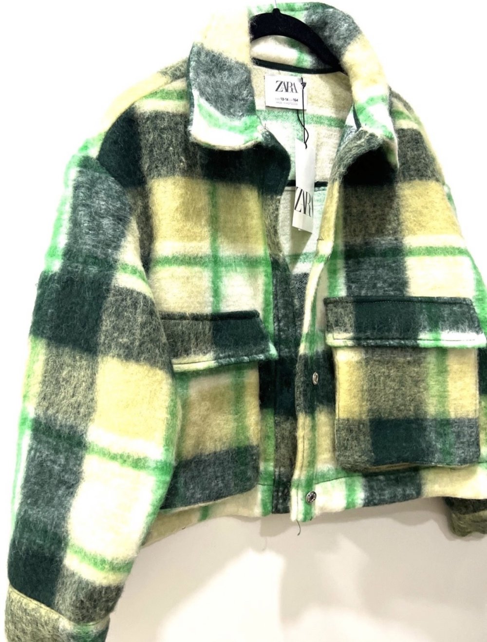 Zara girls teen cropped Jacke neu 164 (xs)