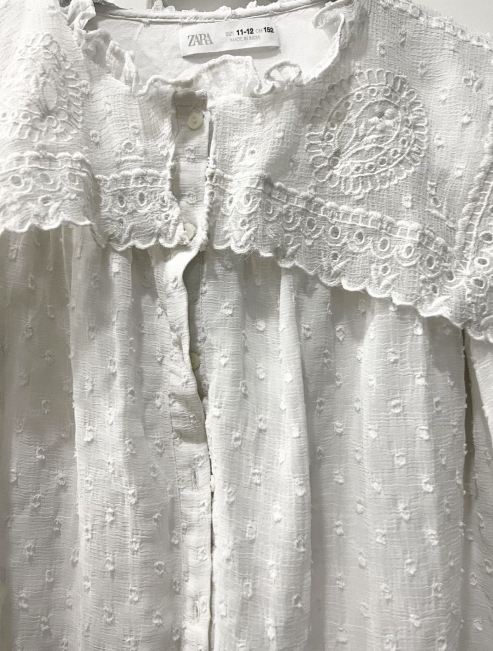 Zara romantische Bluse 152 top