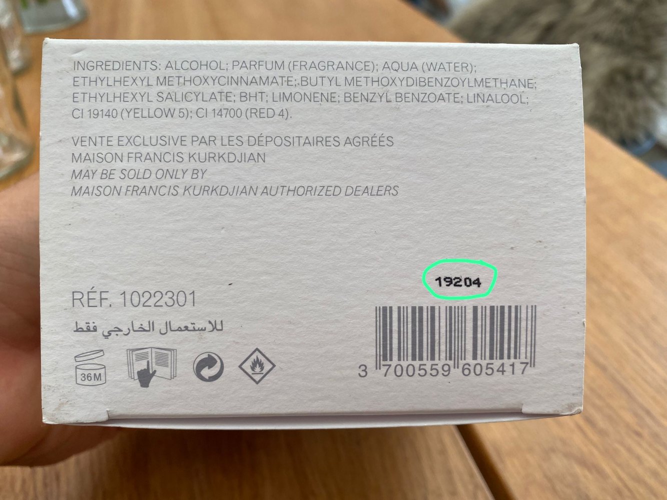 Maison Francis Baccarat Rouge 540 200ml