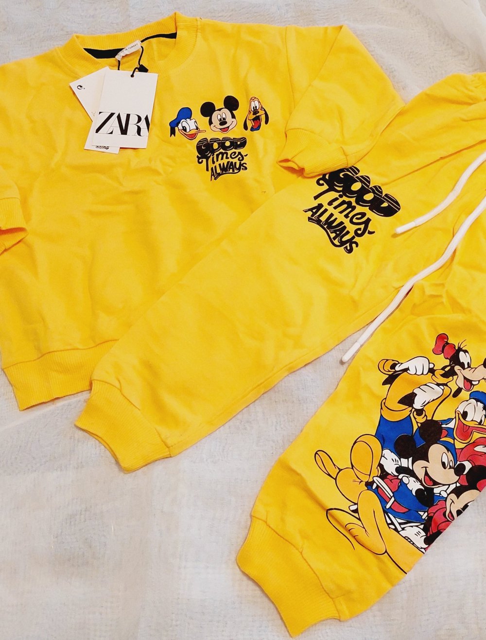 Mickey Maus Set Zara Grosse 104