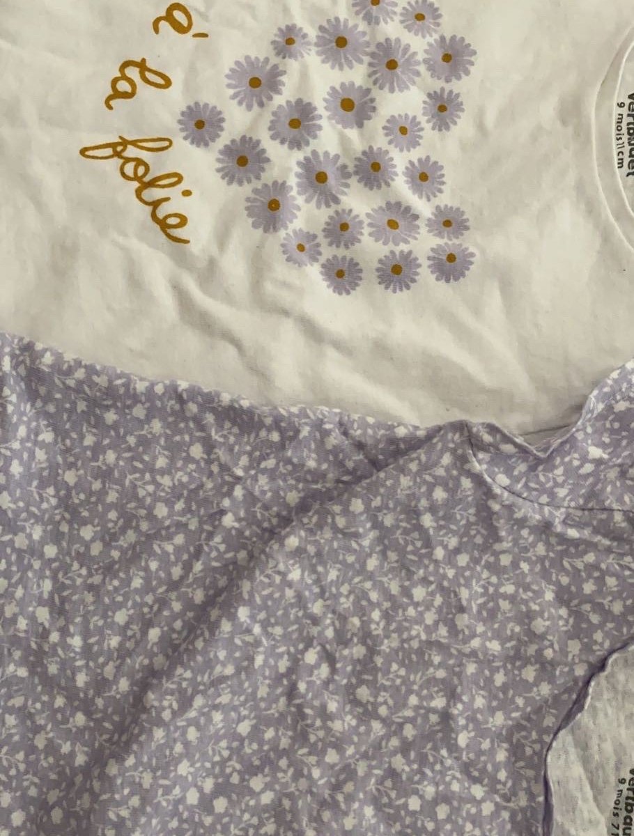 2 T-Shirts Größe 70