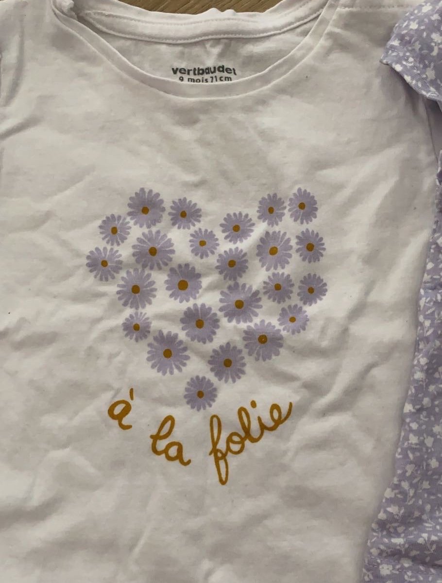 2 T-Shirts Größe 70