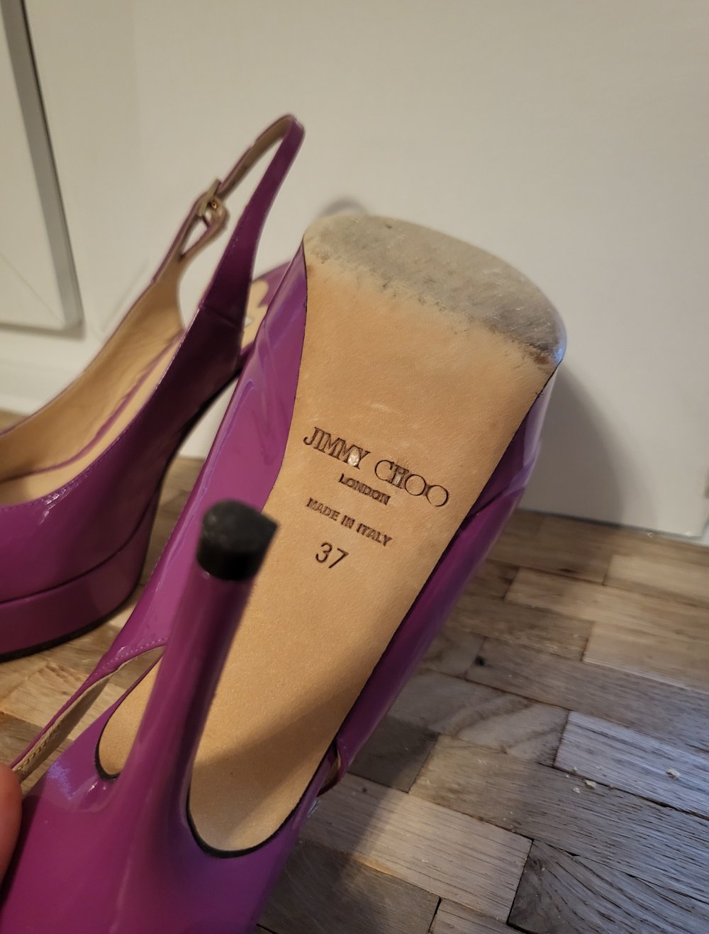 jimmy Choo Beere Lila Heels 37
