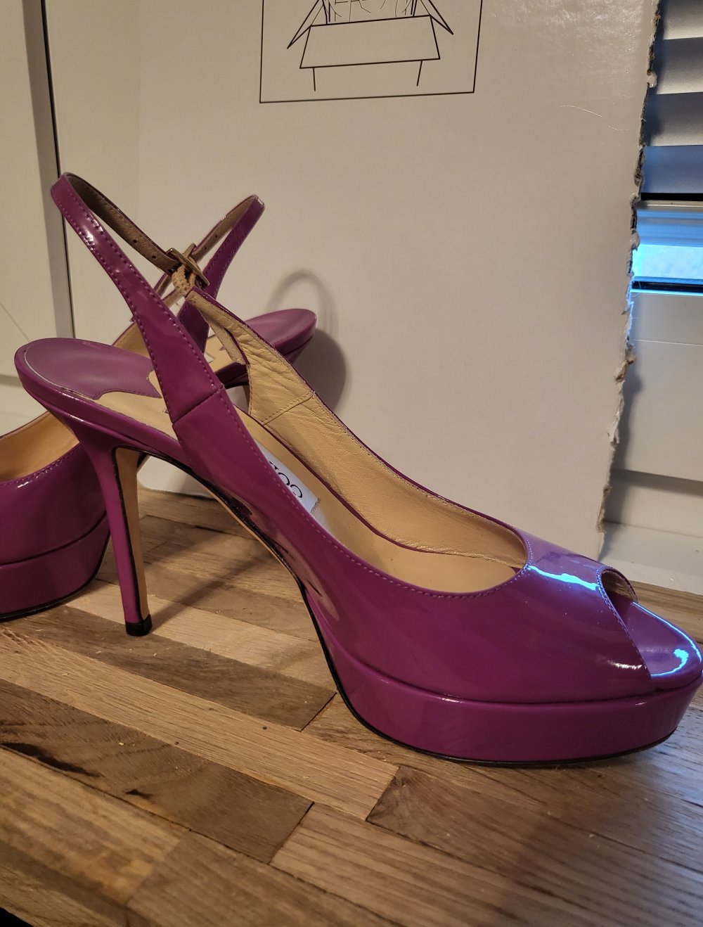 jimmy Choo Beere Lila Heels 37