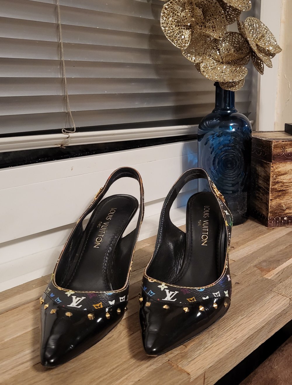 louis vuitton pumps 38 getragen eher 39