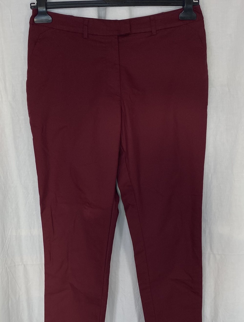 Weinrote Chino Business Hose