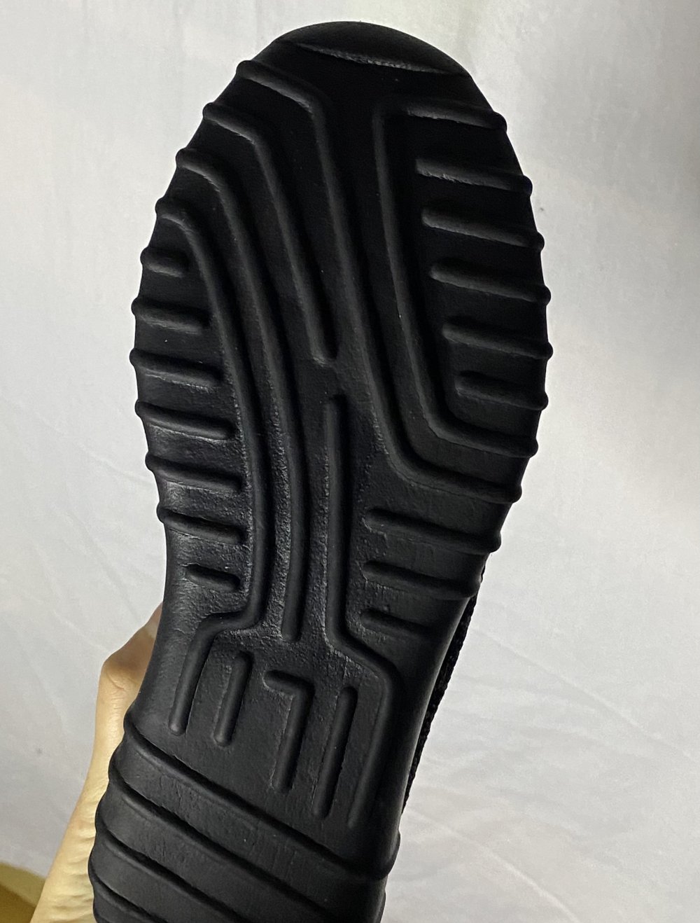 Schwarz Grau Gemusterte Turnschuhe