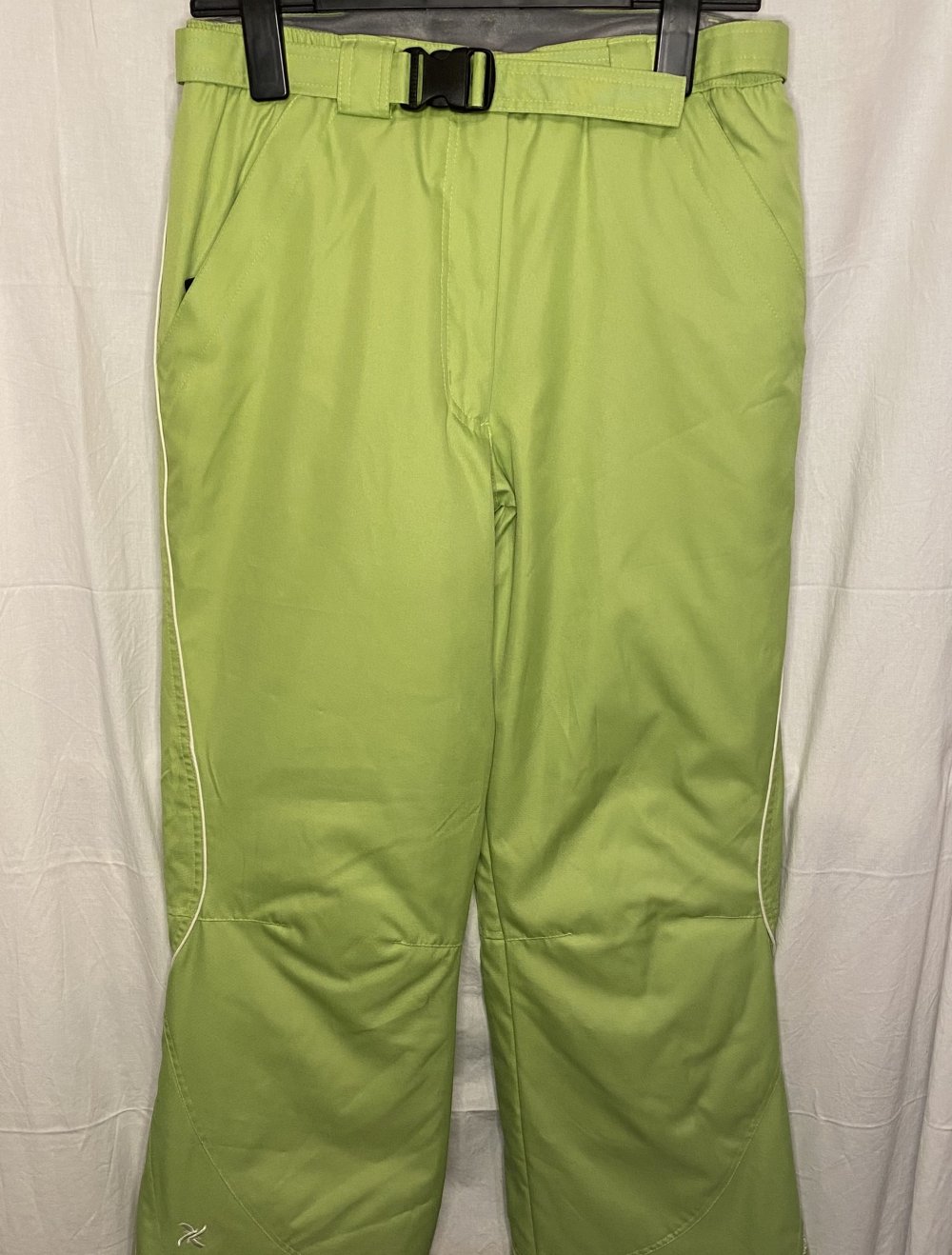 Hell Grüne High Waist Ski Hose