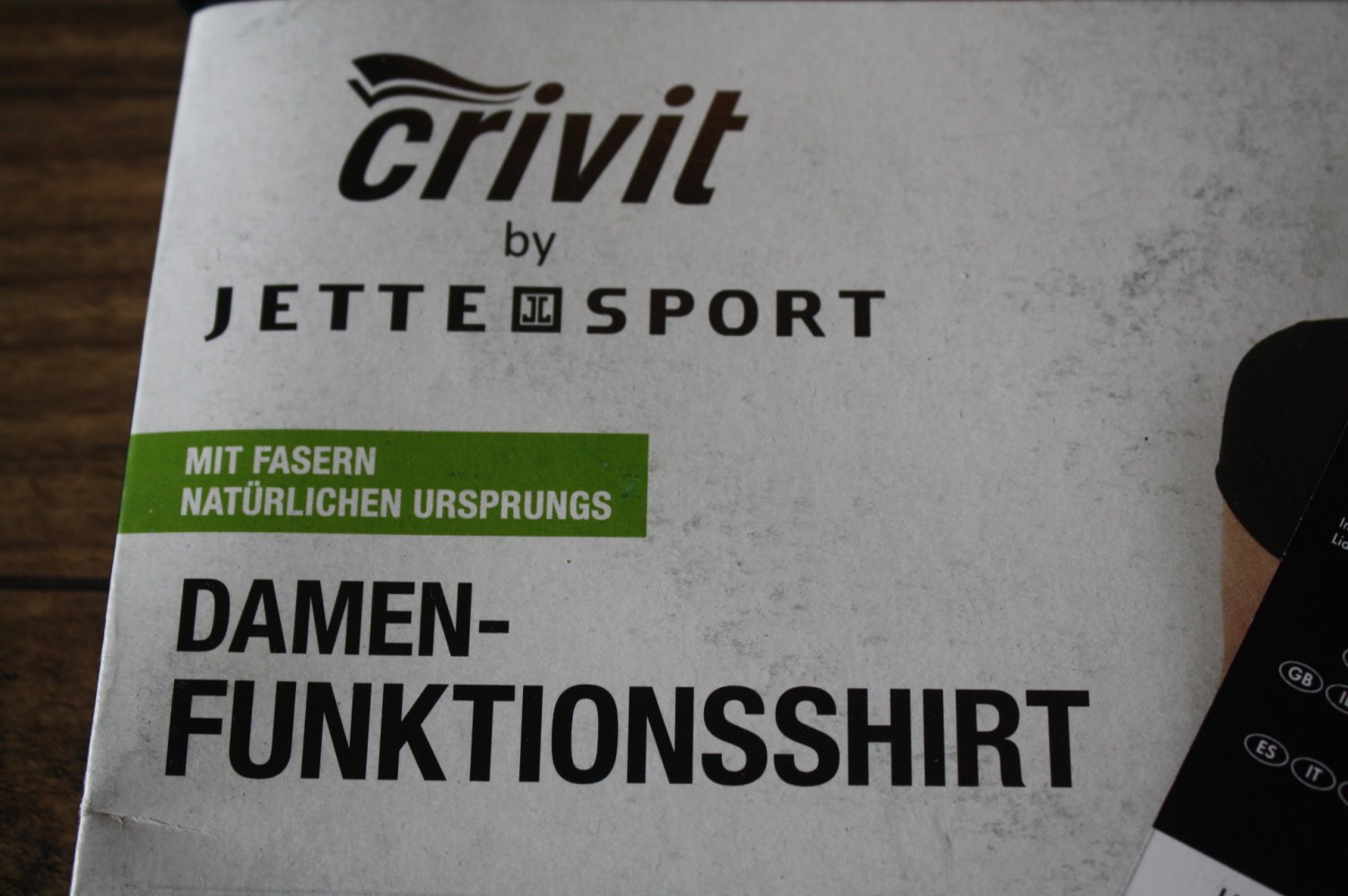 Jette Joop Shirt Tshirt Sportshirt M 38 nagelneu Verpackung  schwarz Basic Shirt Fitness Gym Yoga 