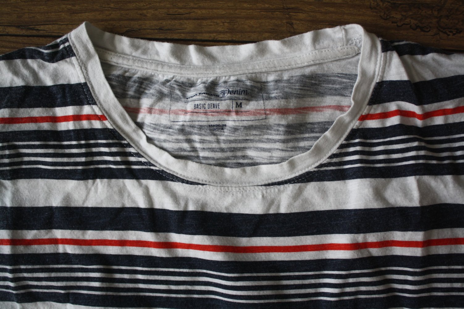 Tom Tailor Denim Tshirt  M Geringelt Herren Tshirt 