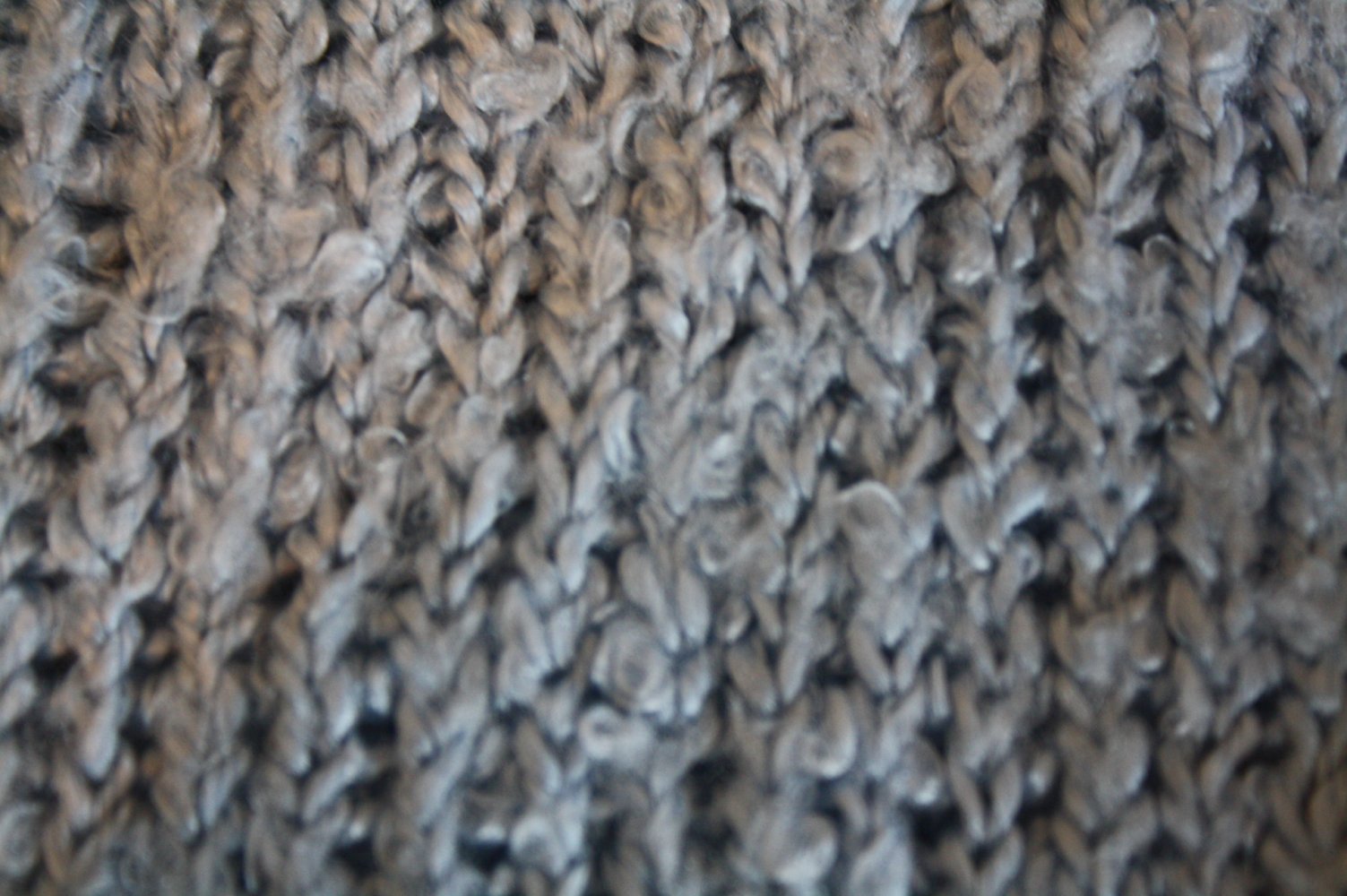 Hellblauer Strickpullover Strick Grobstrick S 36 Vintage Hippie Goa Pulli Strickpulli 