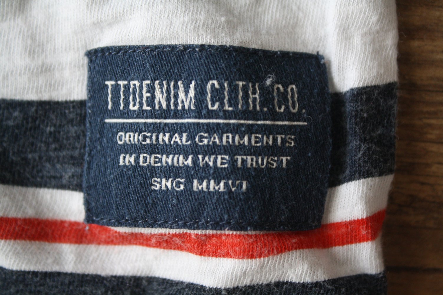 Tom Tailor Denim Tshirt  M Geringelt Herren Tshirt 