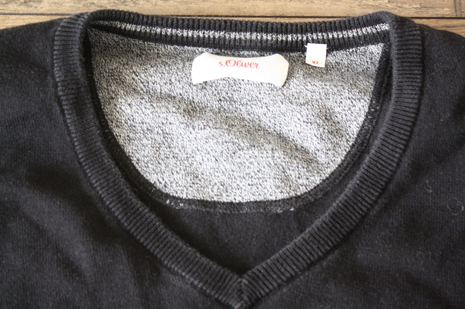 S.Oliver Strickpullover Strickpulli im Vintage/usedstyle Grösse  42 44 klassischer Pullover 