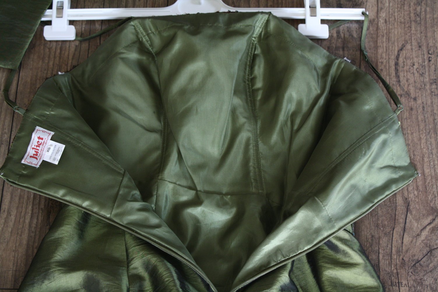 Juliet Couture Ballkleid Prinzessinnenkleid Taftkleid Paillettenkelid Hochzeit Abi Ballkleid Galakleid XS 34 