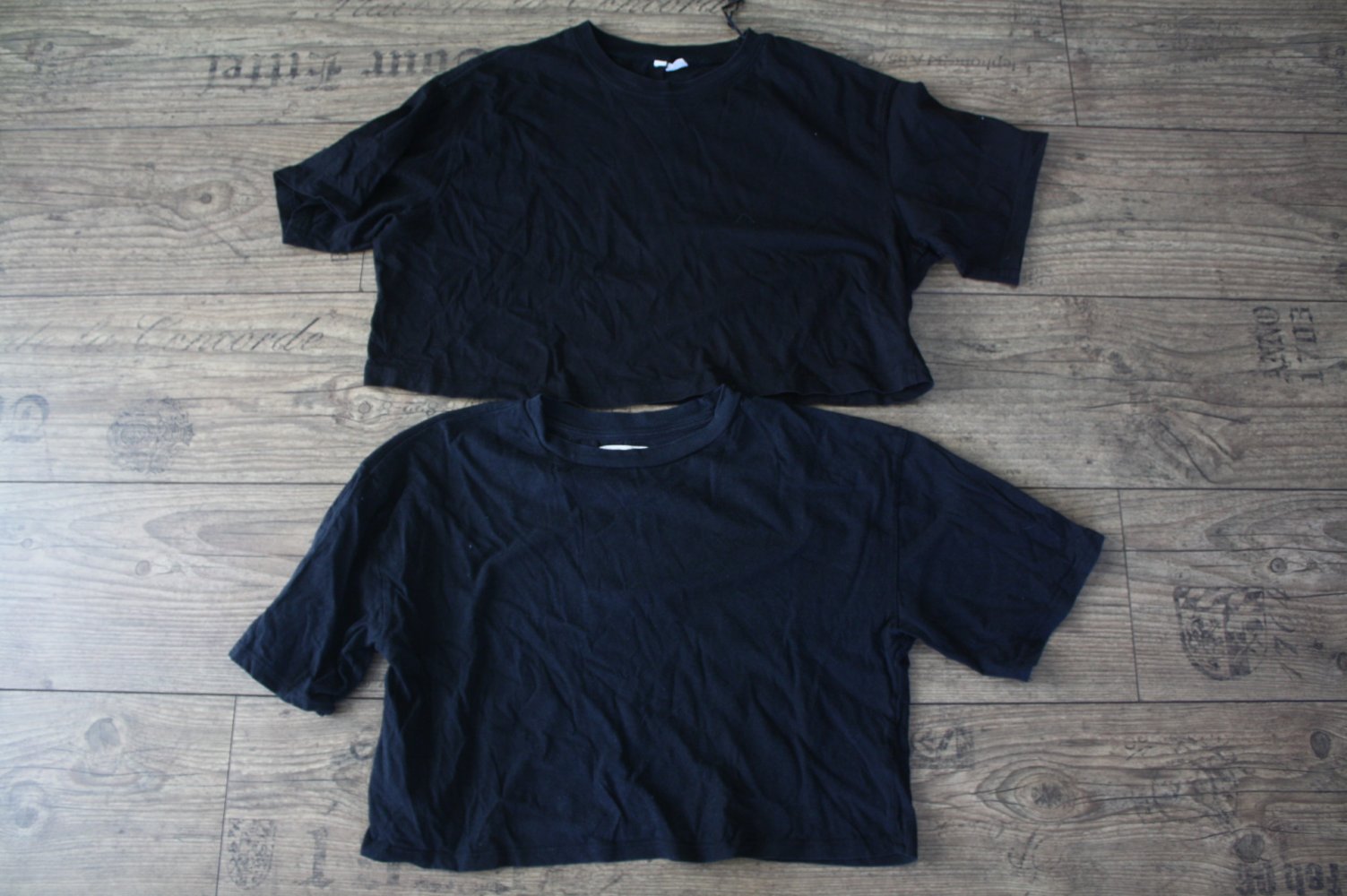 Twintip HM 2 Cropped Shirts Shirt Sommer Sonne  Shirt Crop Cropped Top S 36 schwarz