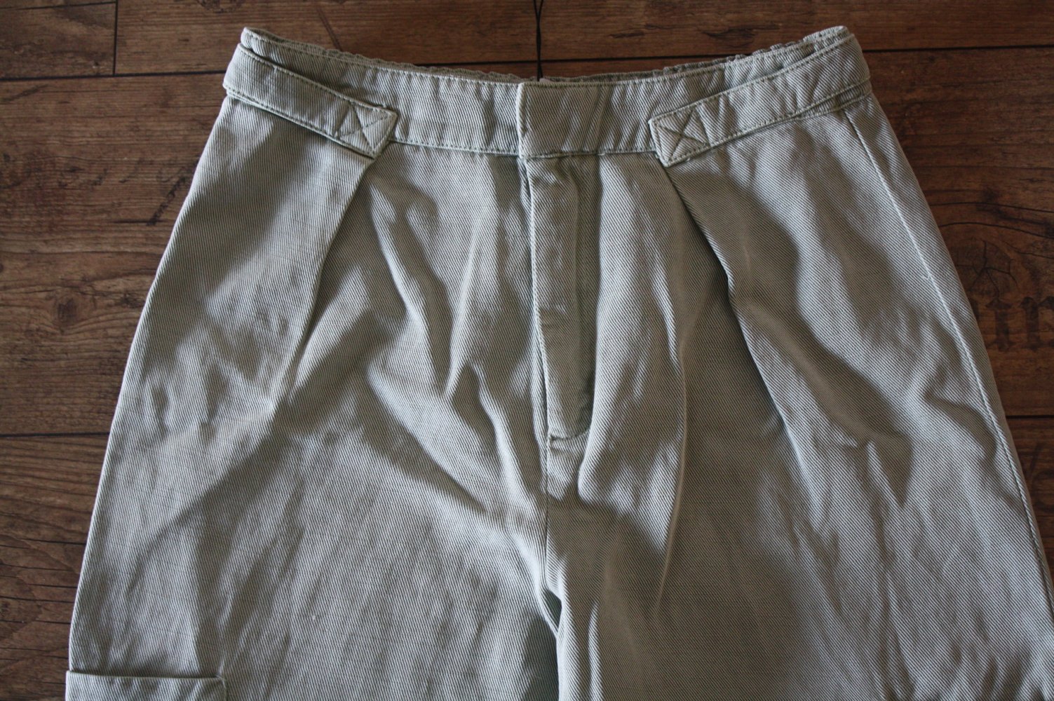 Zara Join Sommerhose mintgrün zartgrün Cargohose neu mit Etikett 164 