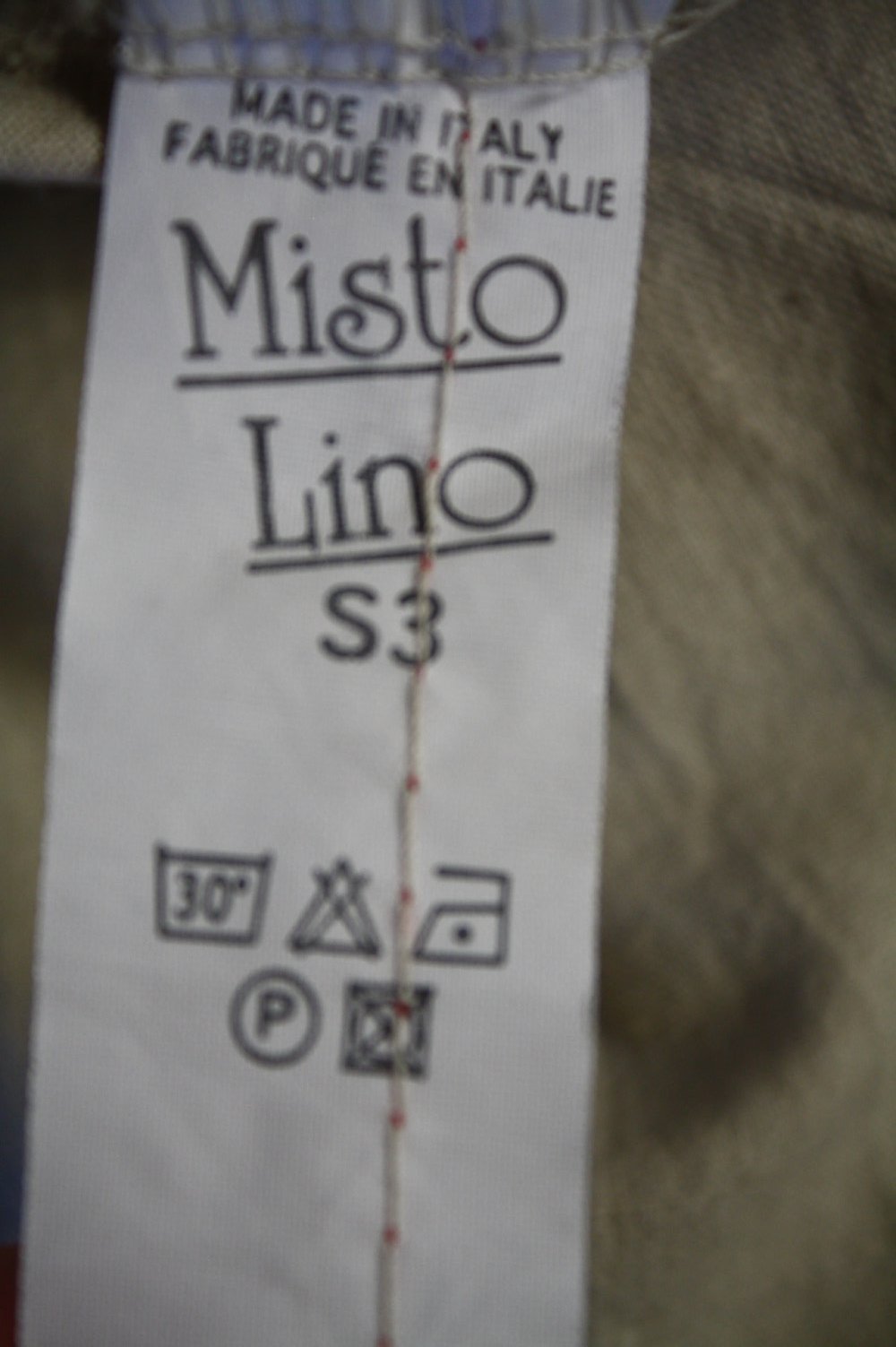 Leinenrock 100 Leinen Misto Lina beiger Sommerrock Midirock xs s