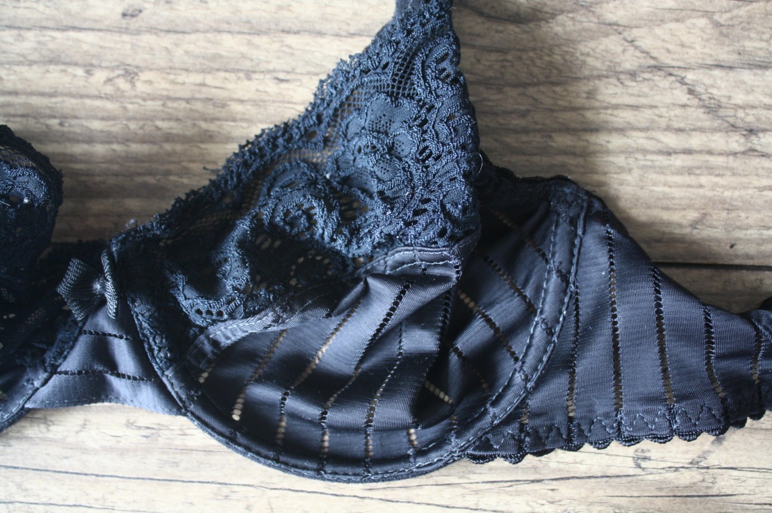 2 Bhs Passionata 75 C schwarz Bra Bustier auch einzeln schwarz Spitze sexy 