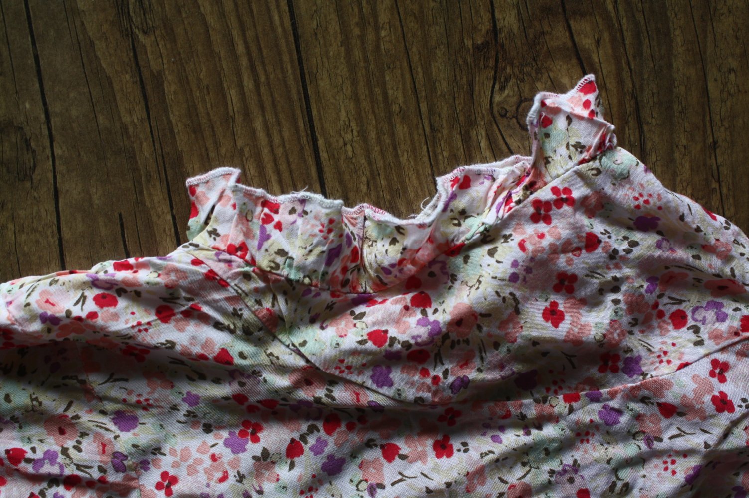 Ultraleichte Zarte Blumenbluse Bluse geblümt Mille Fleur Sommerbluse Mille Fleur 40 42 Blusenshirt 