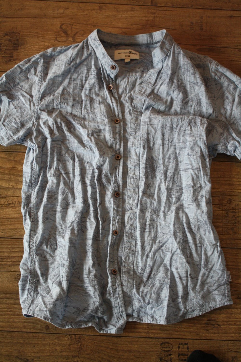 Tom Tailor Denim Herrenhemd Neu S M Sommerhemd Beach 100 Baumwolle