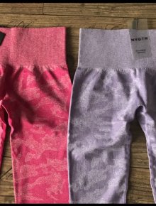 Nvgtn Seamless Leggings Deutschland Camo Push Scrunch Shapelegging 36 38 FLIEDER 