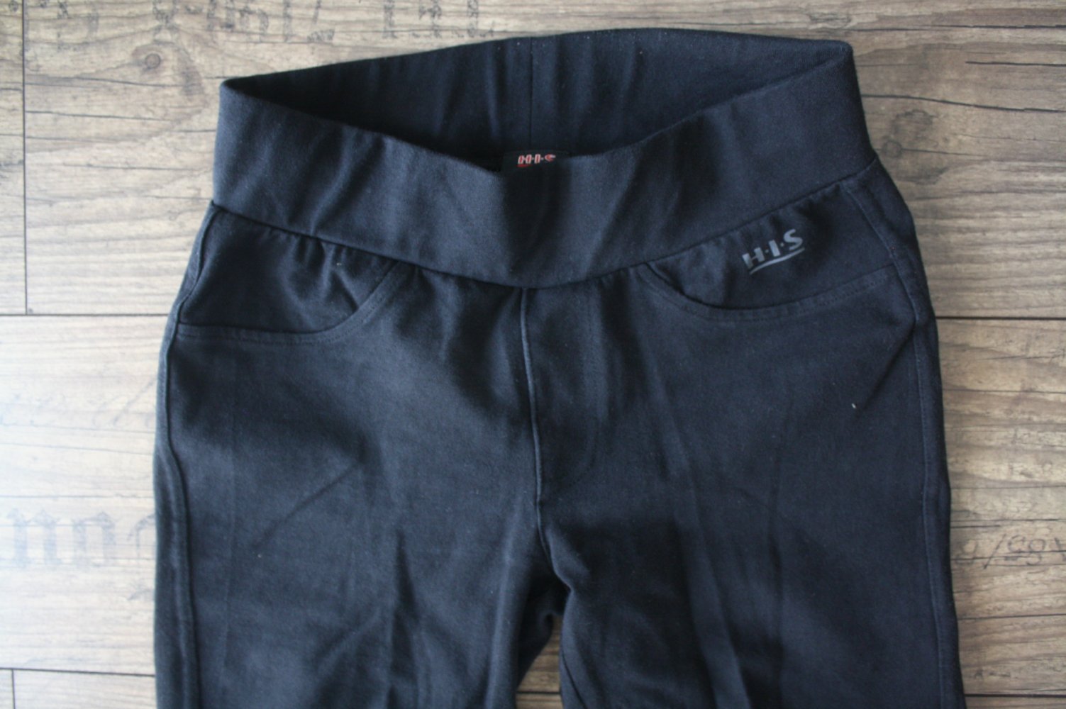 His MidWaist Schlaghose Schlagleggings Hose Flare Bootcut Jersey XS 34 Pushpants Stretchlegging 