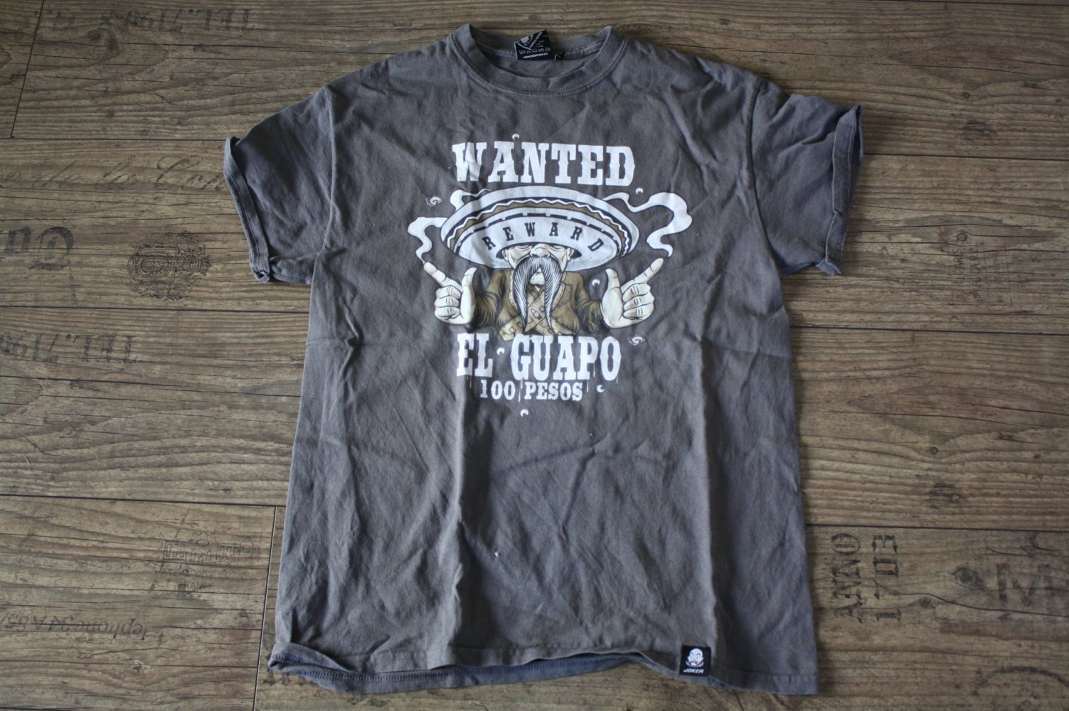 Untouchable Reputation Wanted El Guapo Joker M 38 Shirt TShirt Damen Unisex