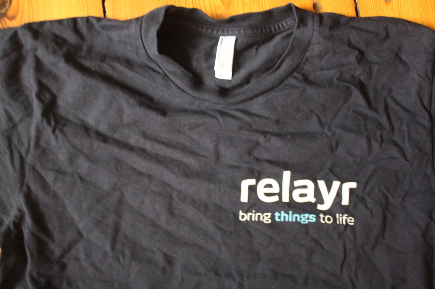 Herren Tshirt American Apparel Grösse L mit Druck Print neuwertig 