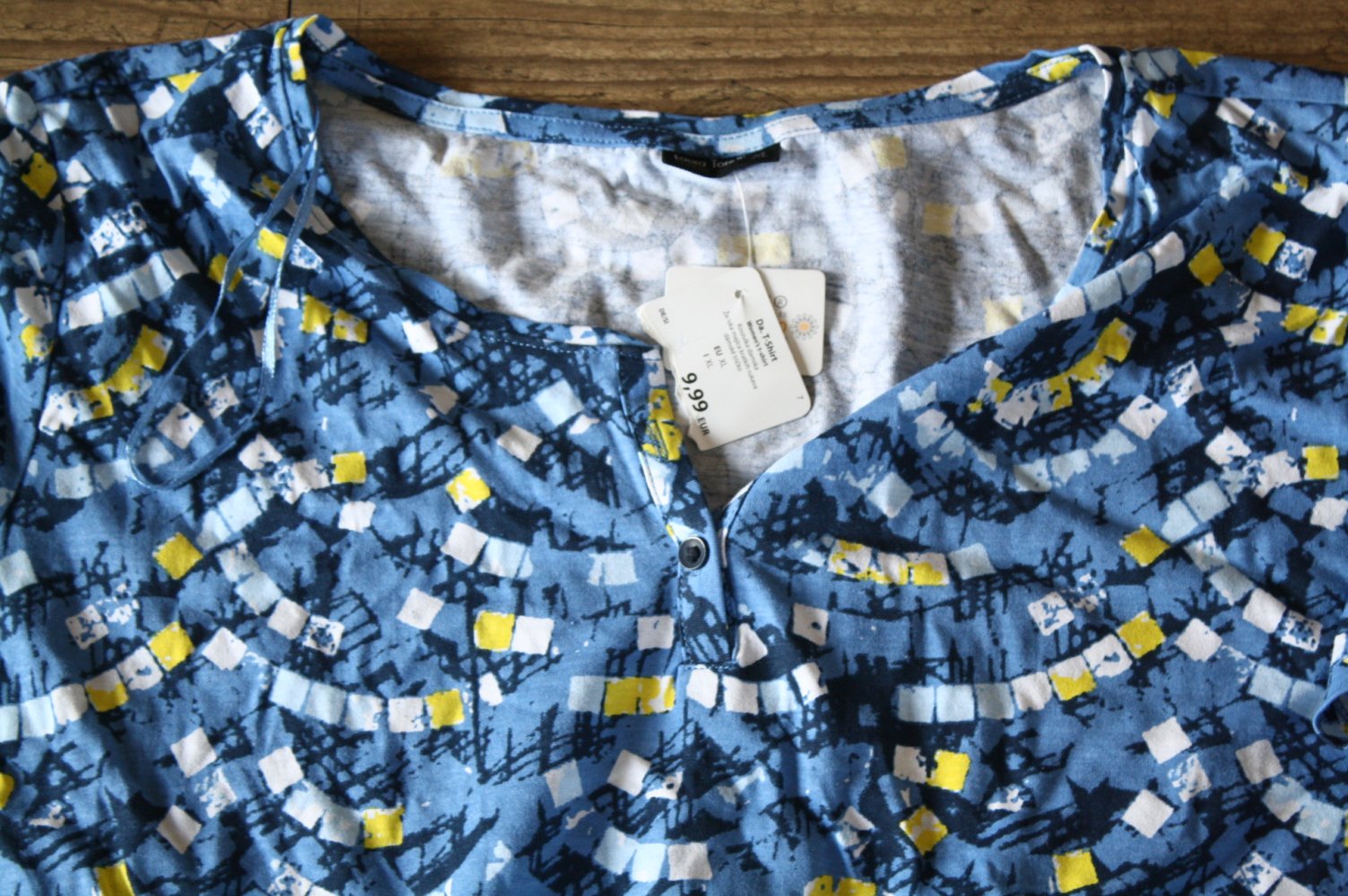 Laura Torelli Shirt  44 46 Retro Shirt NKD Buntes lässiges Hippie Tshirt Sommershirt Neu /Etikett