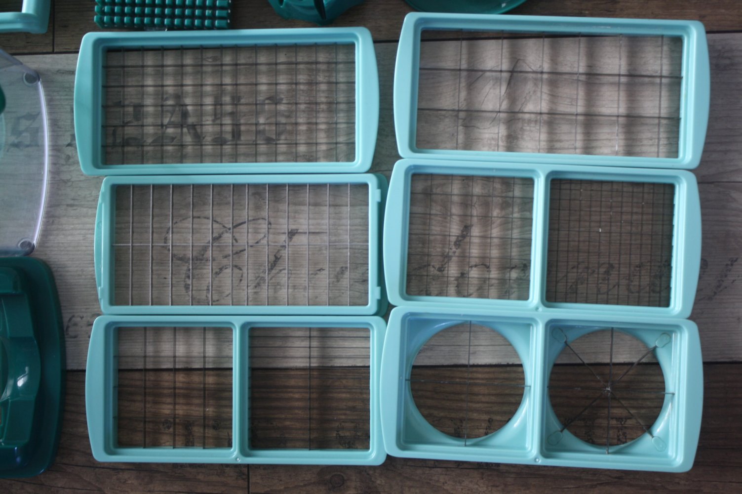 GENIUS Nicer Dicer Gemüseschneider Set 19 Teile Nicer Dicer Quick Haushaltswaren