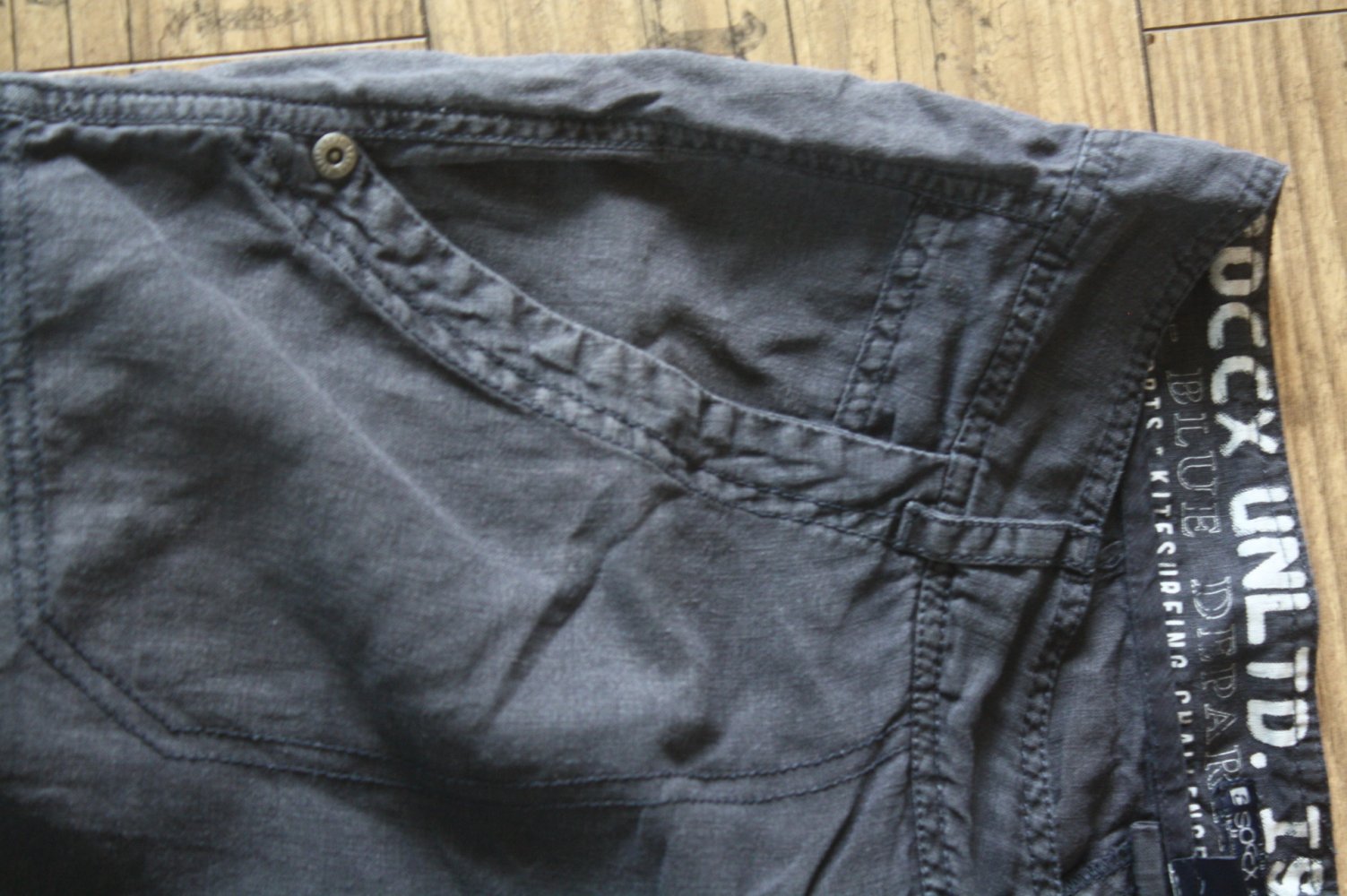 Soccx Leinenhose Knickerbocker mit Leinen 40-42 Knielang Sommerhose