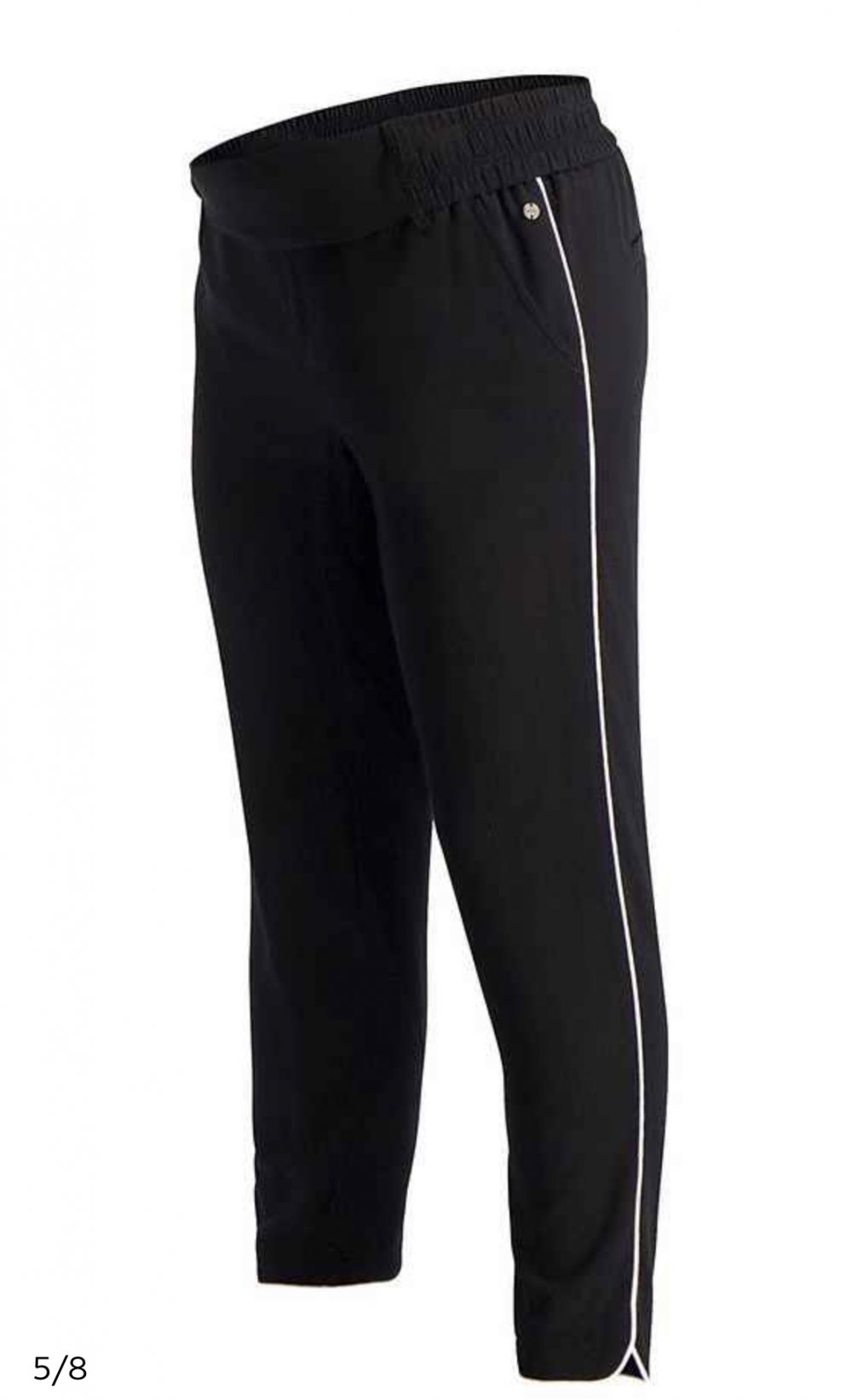 Esprit lässige Umstandshose Schwangerschaftshose Mum NEu/Etikett xs 34 schwarz bequem Bauchstütze 