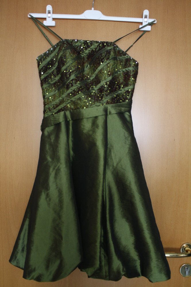 Juliet Couture Ballkleid Prinzessinnenkleid Taftkleid Paillettenkelid Hochzeit Abi Ballkleid Galakleid XS 34 