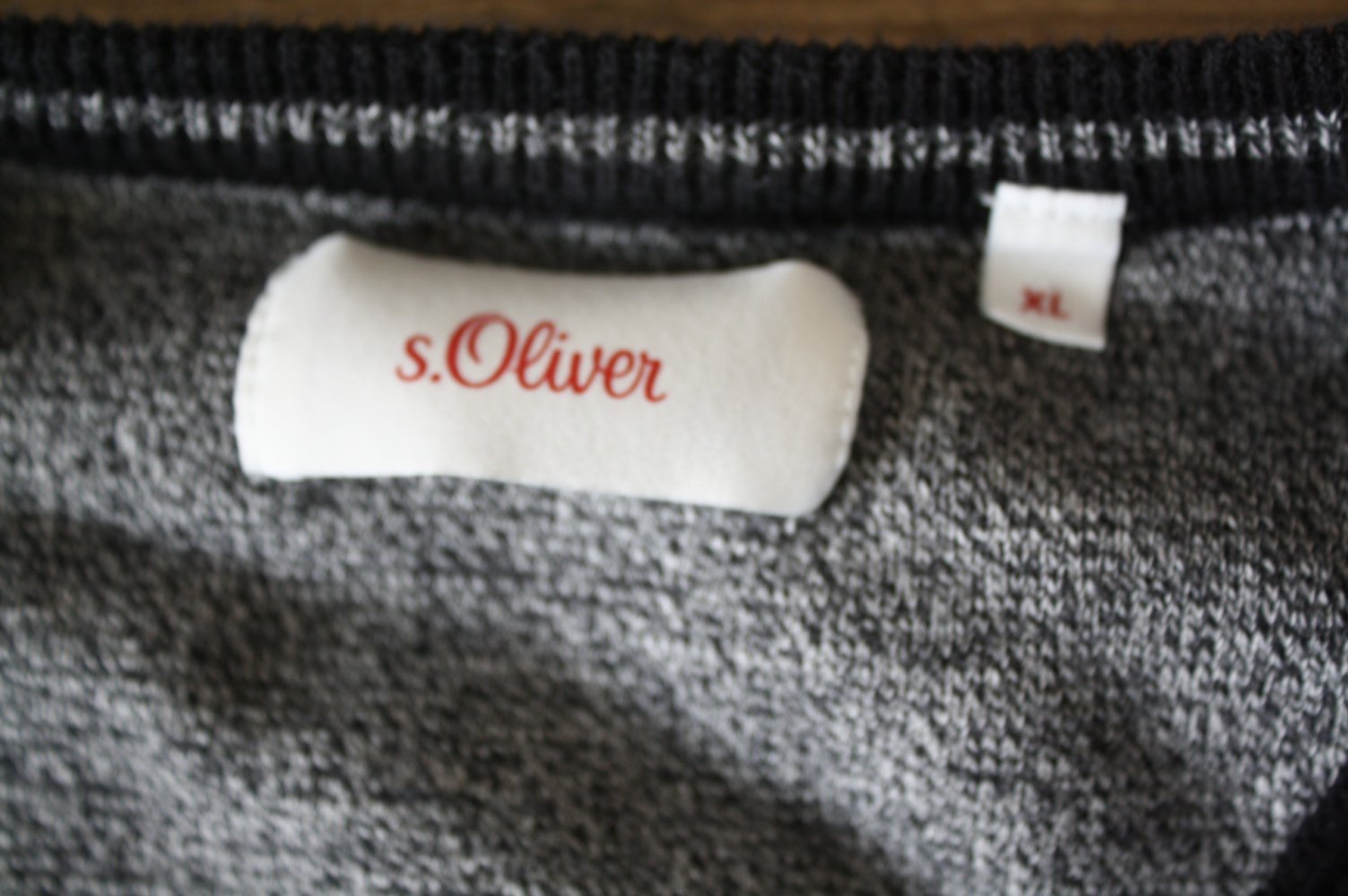S.Oliver Strickpullover Strickpulli im Vintage/usedstyle Grösse  42 44 klassischer Pullover 