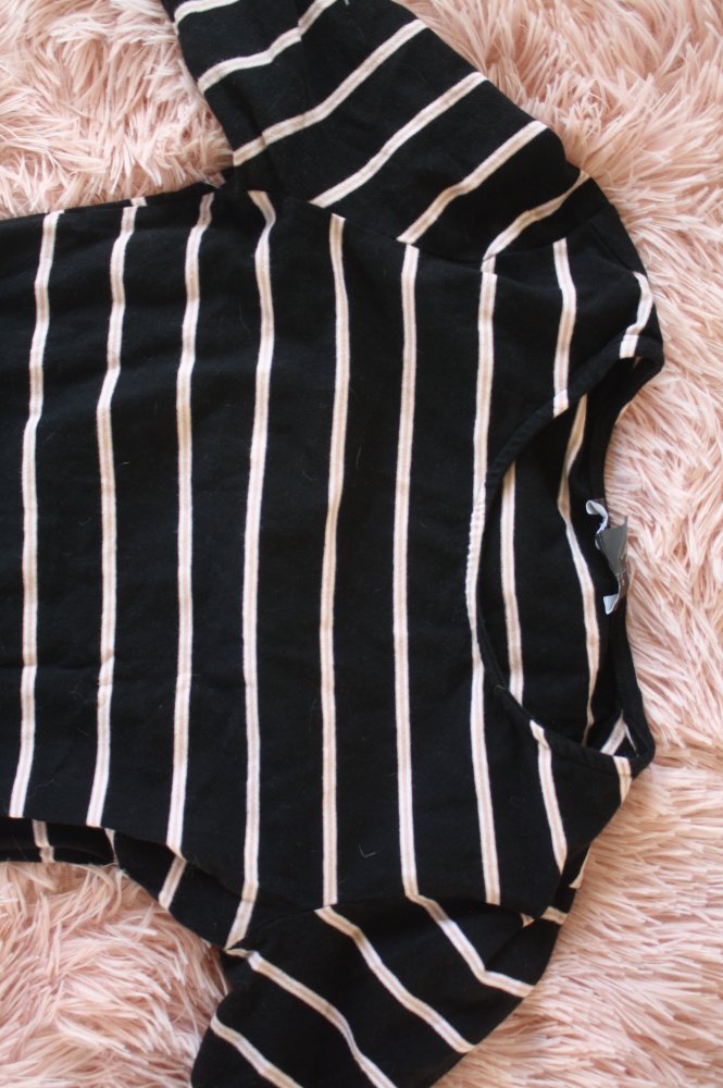 Stretchkleid 90er  Minikleid Tshirt Ringelshirt Jerseykleid XS 34 Longshirt oder Minikleid Tshirt Ringelshirt Jerseyshirt XS 34 